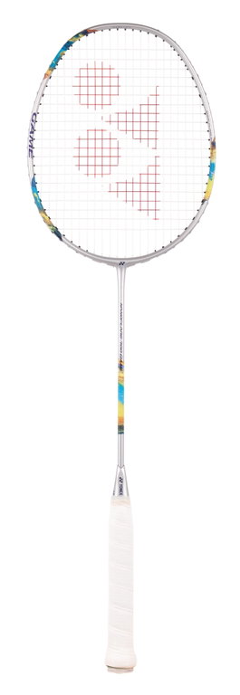 Yonex Badmintonschläger Nanoflare 700 Game (leicht grifflastig, flexibel) silber - besaitet -